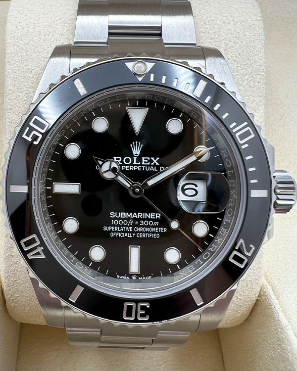 2023 Rolex Submariner Date 41MM Black Dial Oystersteel Bracelet (126610LN)