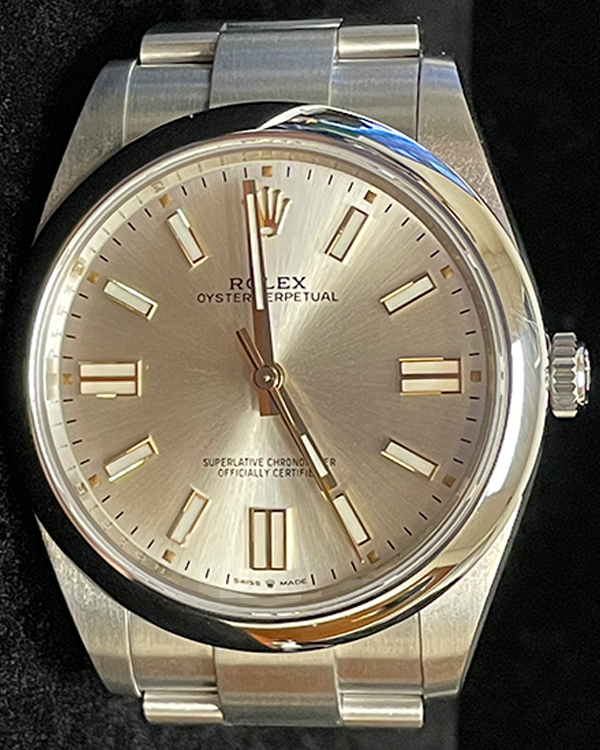 Rolex Oyster Perpetual 41MM Silver Dial Oyster Bracelet (124300)