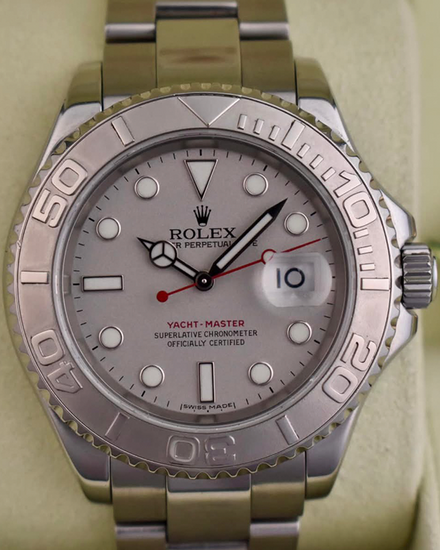 Rolex Yacht-Master 40MM Silver Dial Oyster Bracelet (16622)