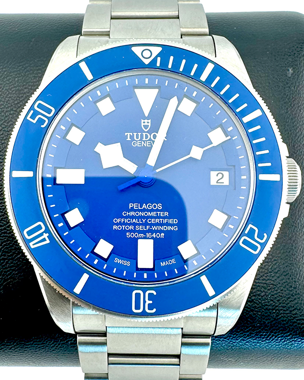 No Reserve - 2024 Tudor Pelagos 42MM Blue Dial Titanium Bracelet (25600TB)