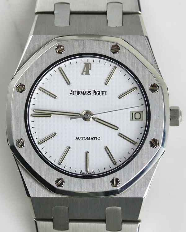 Audemars Piguet Royal Oak 35MM White Dial Steel Bracelet (4100ST)