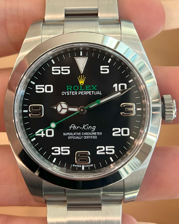 2021 Rolex Air-King 40MM Black Dial Oyster Bracelet (116900)