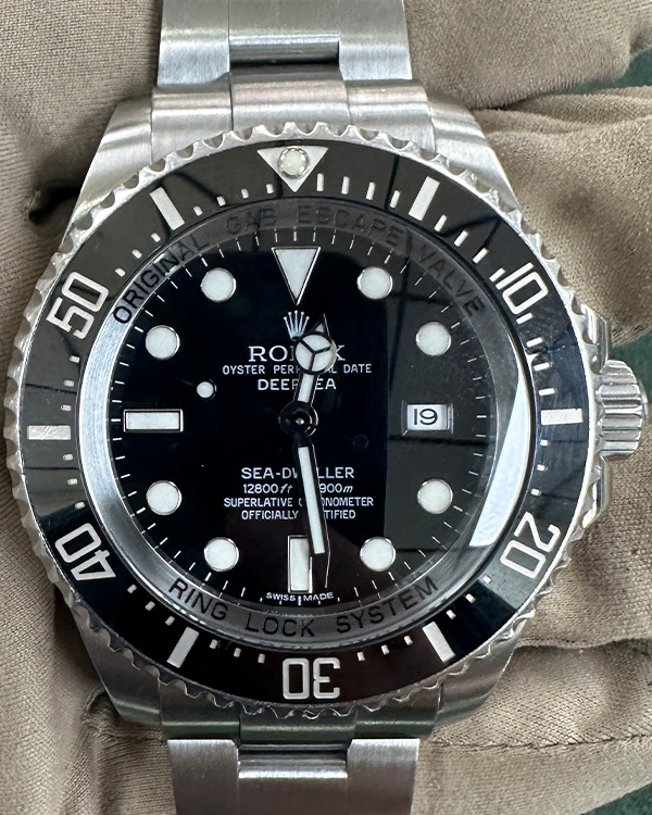 2010 Rolex Sea-Dweller Deepsea 44MM Black Dial Oyster Bracelet (116660)