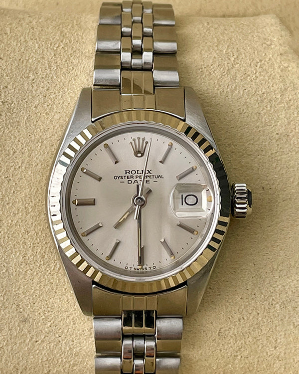 Rolex Lady-Datejust 26MM Silver Dial Jubilee Bracelet (6917)