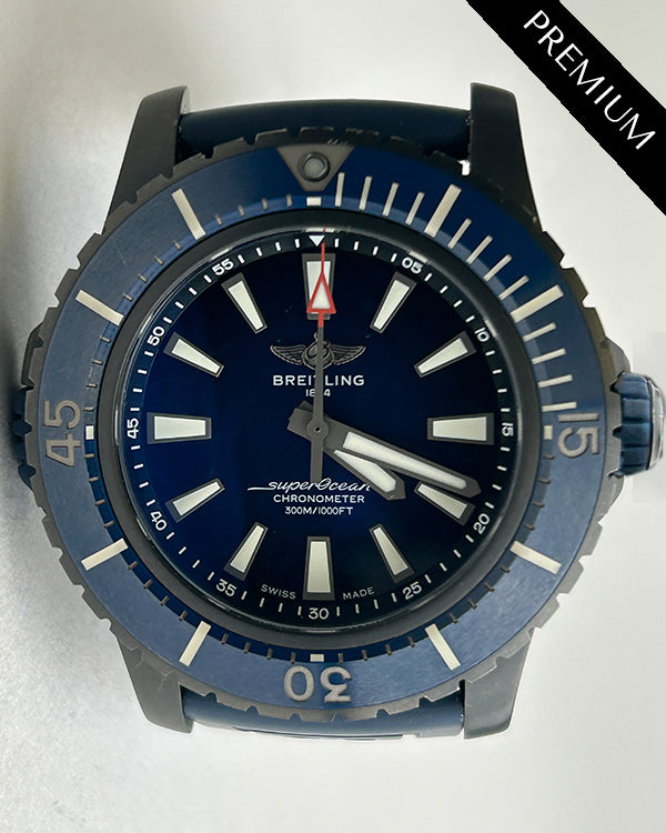 2022 Breitling Superocean 48MM Blue Dial Rubber Strap (V17369161C1S1)