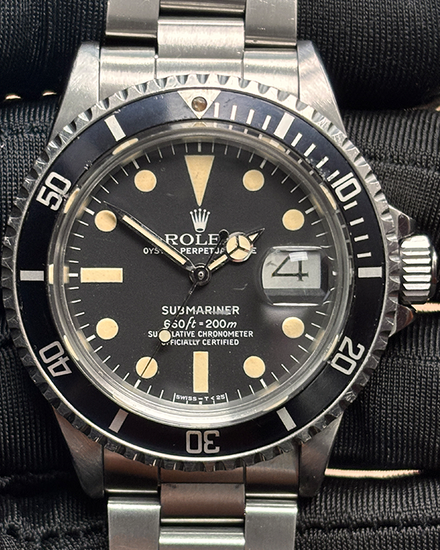 Rolex Submariner Date 40MM Black Dial Oyster Bracelet (1680)
