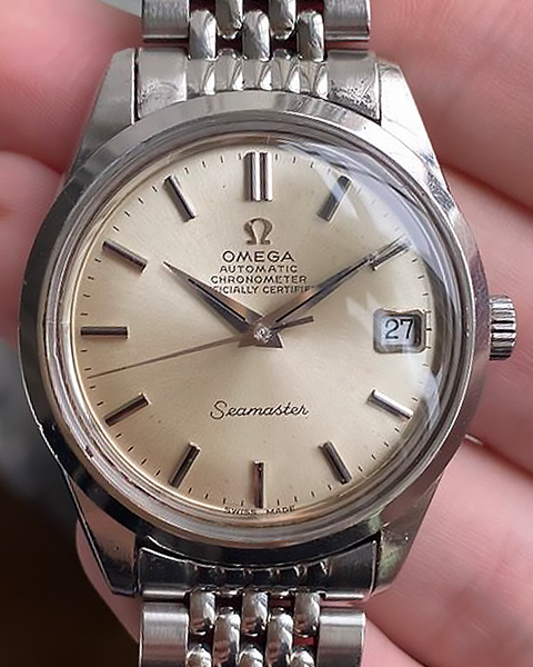 Omega Seamaster Chronometer 35MM Silver Dial Steel Bracelet