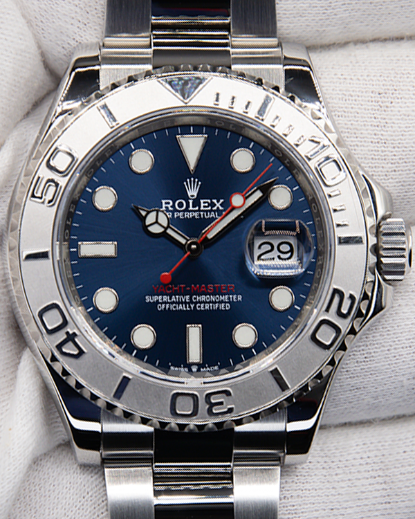 2021 Rolex Yacht-Master 40MM Blue Dial Oyster Bracelet (126622)