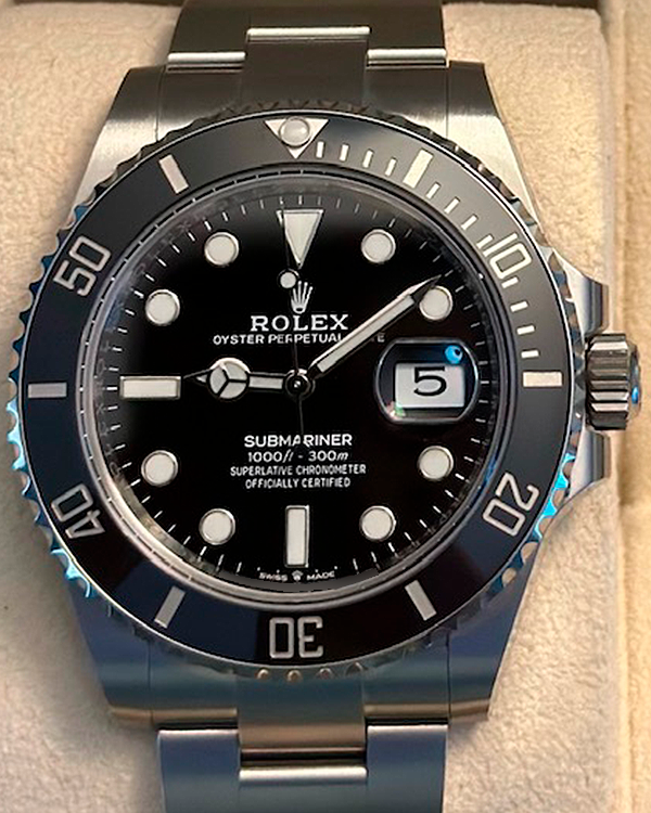 2023 Rolex Submariner Date 41MM Black Dial Oyster Bracelet (126610LN)