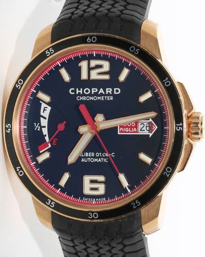 Chopard Mille Miglia GTS Power Control "Brescia Roma" 43MM Black Dial Rubber Strap (161296-5001)