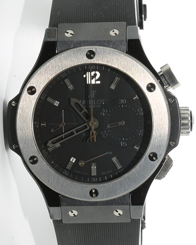 Hublot Big Bang "Ice Bang" L.E. 44MM Black Dial Rubber Strap (309.CK.1140.RX)