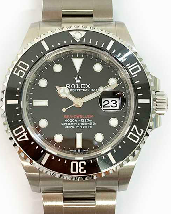 2021 Rolex Sea-Dweller 43MM Black Dial Oyster Bracelet (126600)