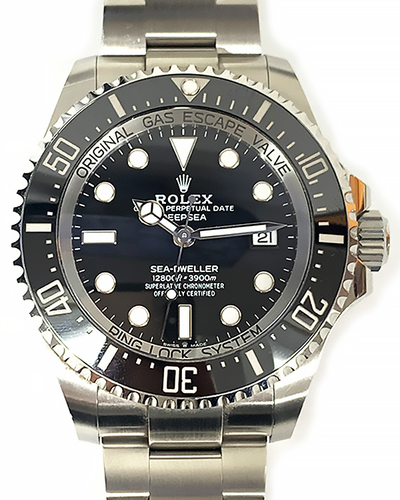 2023 Rolex Sea-Dweller Deepsea 44MM Black Dial Oyster Bracelet (116660)