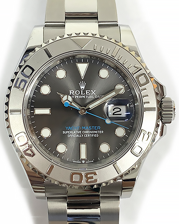 2022 Rolex Yacht-Master 40MM Rhodium Dial Oyster Bracelet (126622)