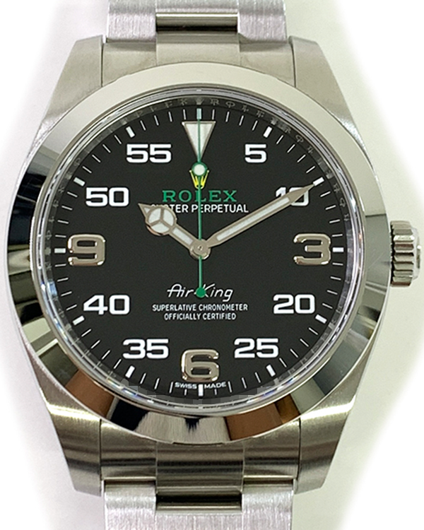 2021 Rolex Air-King 40MM Black Dial Oyster Bracelet (116900)