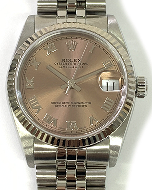 2000 Rolex Datejust 31MM Salmon Dial Jubilee Bracelet (78274)