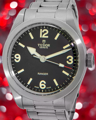 2022 Tudor Ranger 39MM Black Dial Steel Bracelet (79950)