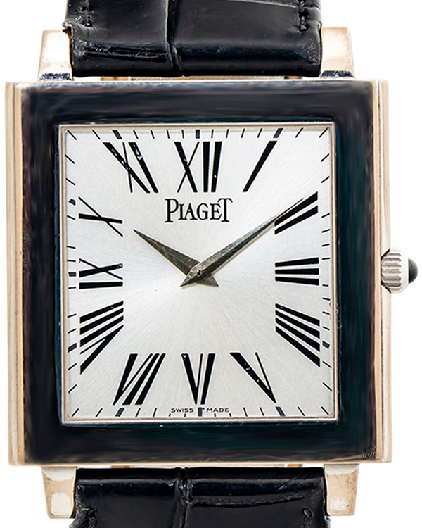 Piaget Altiplano XL Mecanique 33MM White Dial Leather Strap (P10074)