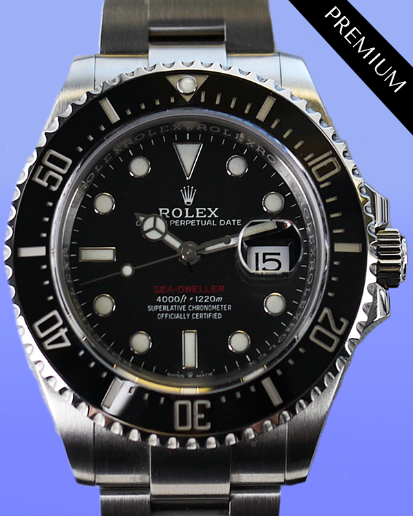 2019 Rolex Sea-Dweller 43MM Black Dial Oyster Bracelet (126600)