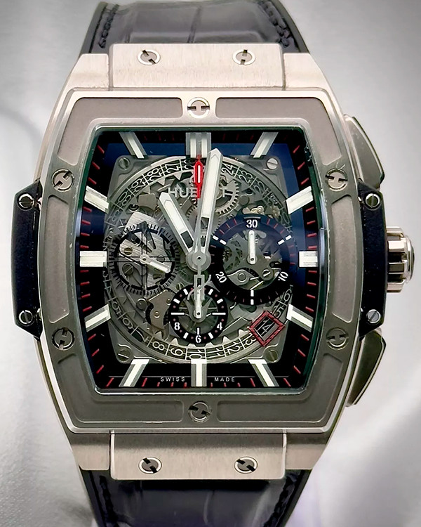 2020 Hublot Spirit of Big Bang 45MM Skeleton Dial Rubber Strap (641.NX.0173.LR)