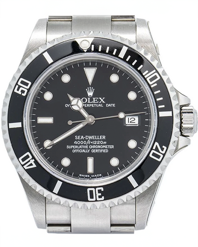 Rolex Sea-Dweller 4000 40MM Black Dial Oyster Bracelet (16600T)