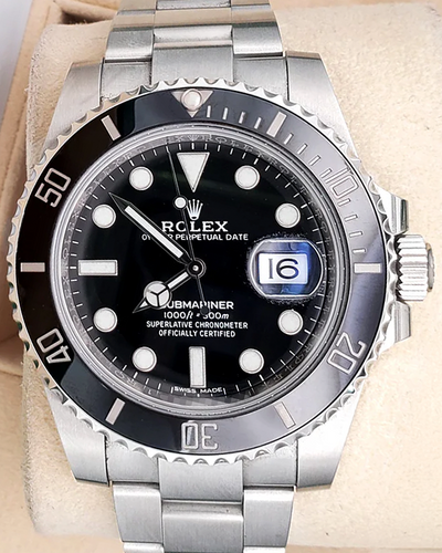 2020 Rolex Submariner Date 40MM Black Dial Oyster Bracelet (116610LN)