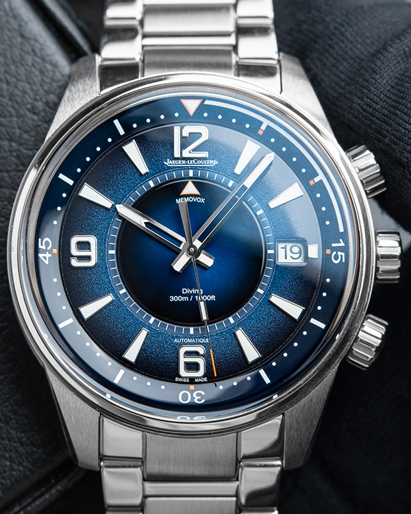 2021 Jaeger-LeCoultre Polaris Mariner Memovox 42MM Blue Dial Steel Bracelet (Q9038180)