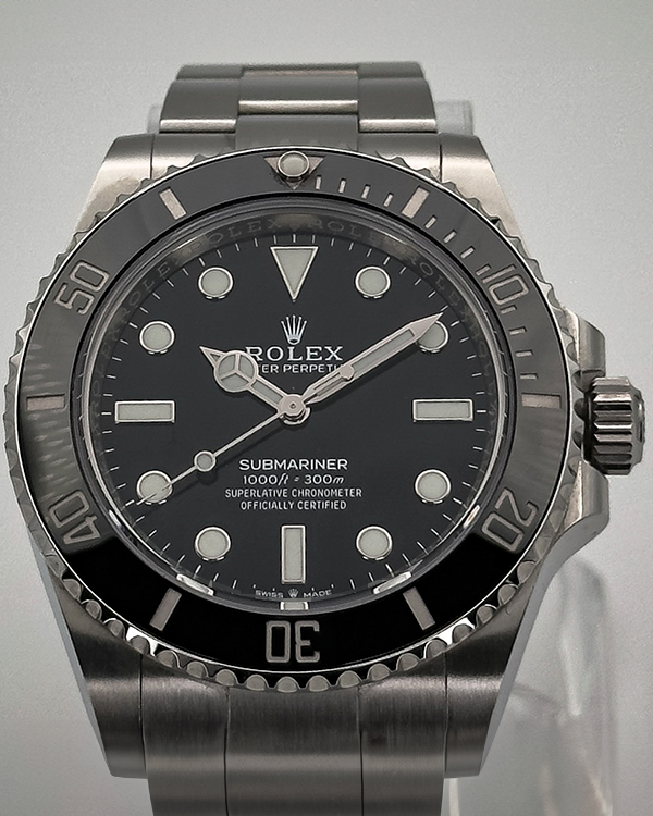 2022 Rolex Submariner No-Date 41MM Black Dial Oyster Bracelet (124060)