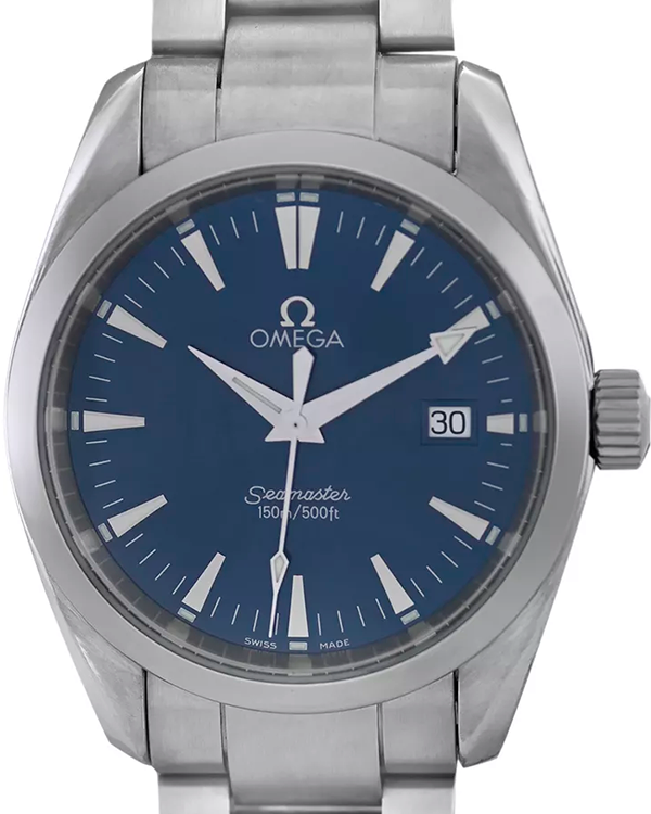 Omega Seamaster Aqua Terra 36MM Quartz Blue Dial Steel Bracelet 2518 omega-seamaster-aqua-terra-36mm-quartz-blue-dial-steel-bracelet-2518