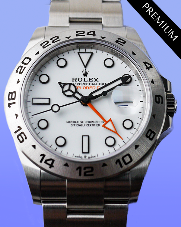 2024 Rolex Explorer II "Polar" 42MM White Dial Oyster Bracelet (226570)