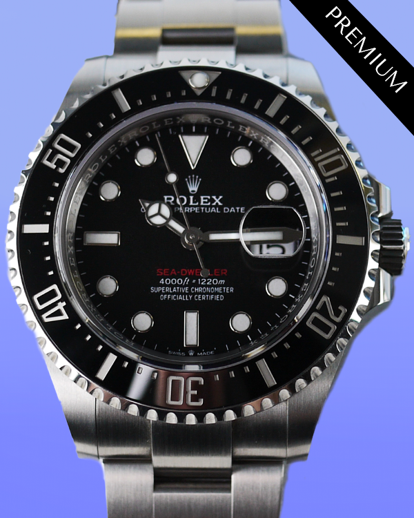 2024 Rolex Sea-Dweller 43MM Black Dial Oyster Bracelet (126600)