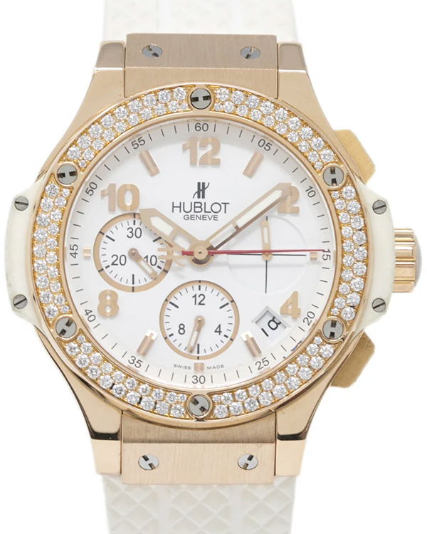 Hublot Big Bang 41MM White Dial Rubber Strap (341.PE.230.RW.114)