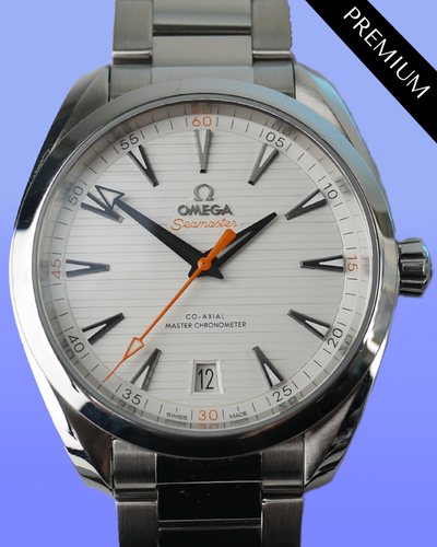 2021 Omega Seamaster Aqua Terra 150M 41MM Silver Dial Steel Bracelet (220.10.41.21.02.001)