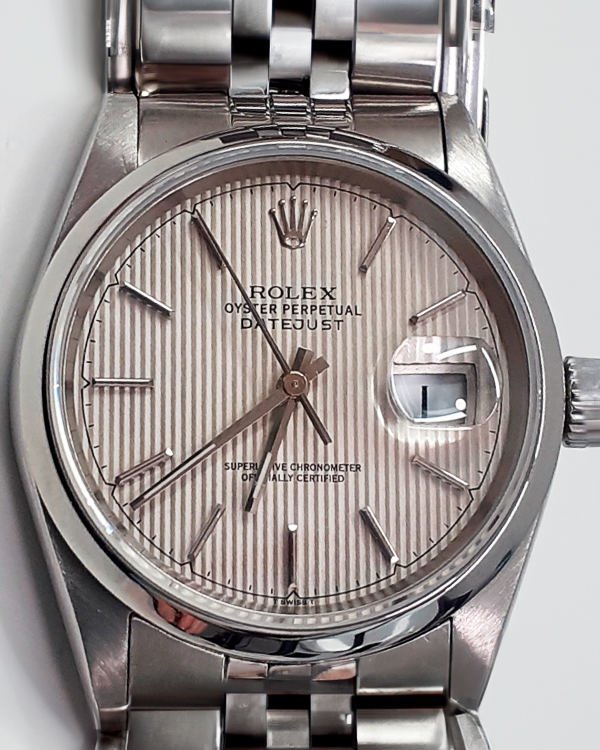 Rolex Datejust 36MM Silver Dial Jubilee Bracelet (16200)