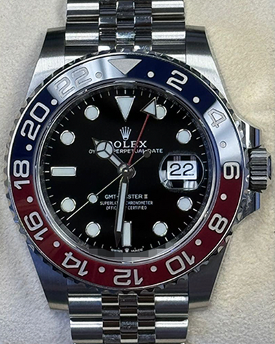 2019 Rolex GMT-Master II "Pepsi" 40MM Black Dial Jubilee Bracelet (126710BLRO)