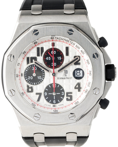 Audemars Piguet Royal Oak Offshore 42MM White Dial Rubber Strap (26170ST.OO.D101CR.02)