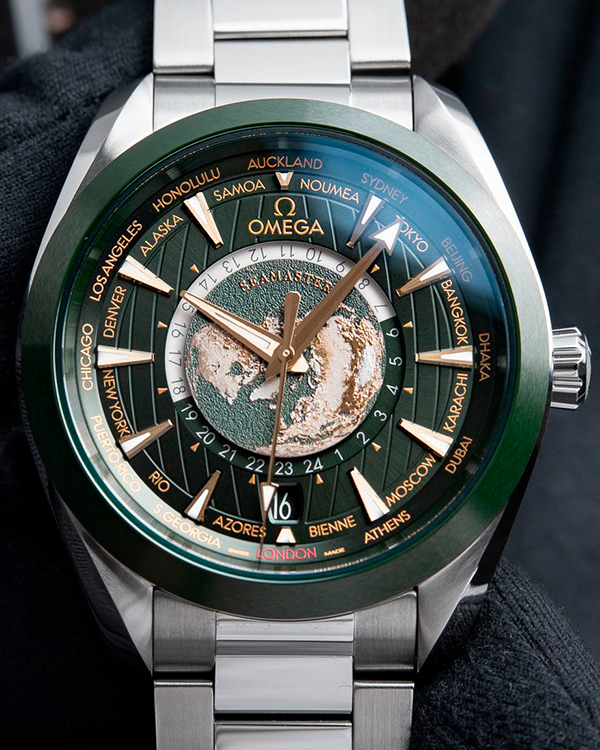 2023 Omega Seamaster Aqua Terra 43MM Green Dial Steel Bracelet (220.30.43.22.10.001)