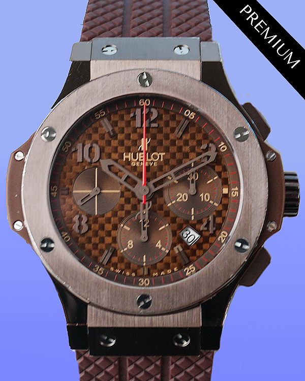 Hublot Big Bang L.E. 44.5MM Brown Dial Rubber Strap (301.SL.1008.RX)