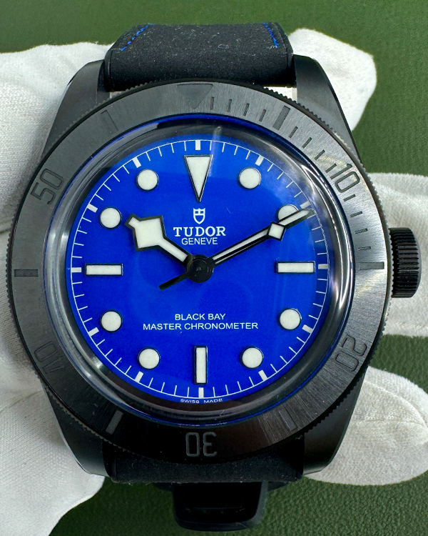 2024 Tudor Black Bay 41MM Blue Dial Leather/Rubber Strap (79210CNU)