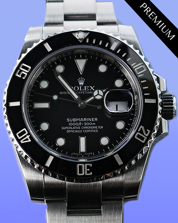 2018 Rolex Submariner Date 40MM Black Dial Oyster Bracelet (116610LN)