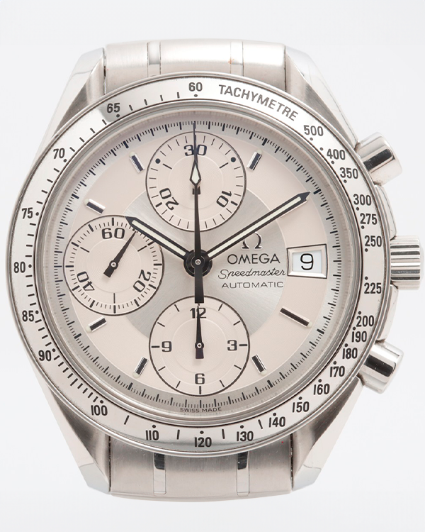 Omega Speedmaster Date 39MM Silver Dial Steel Bracelet (3513.30.00)