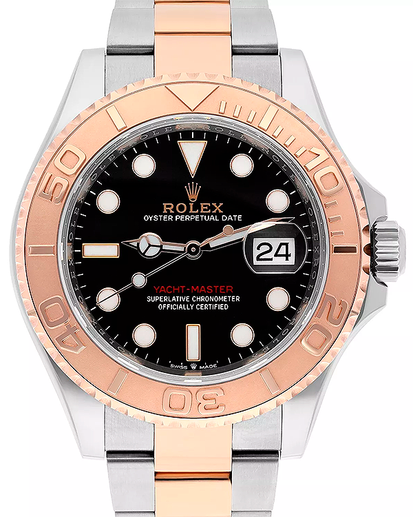 2021 Rolex Yacht-Master 40MM Black Dial Two-Tone Oyster Bracelet (126621)