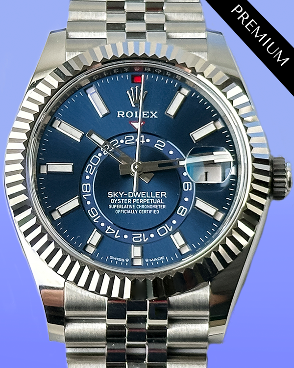 2024 Rolex Sky-Dweller 42MM Blue Dial Jubilee Bracelet (336934)