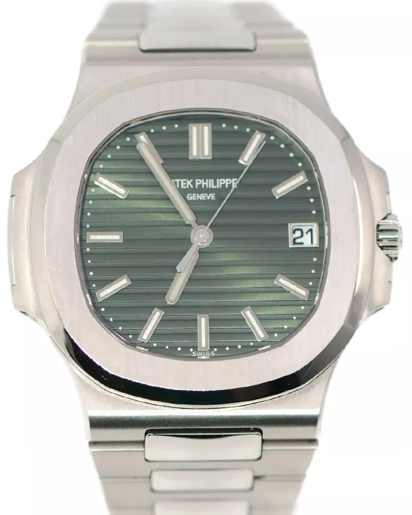 Patek Philippe Nautilus 40MM Green Dial Steel Bracelet (5711/1A-014)