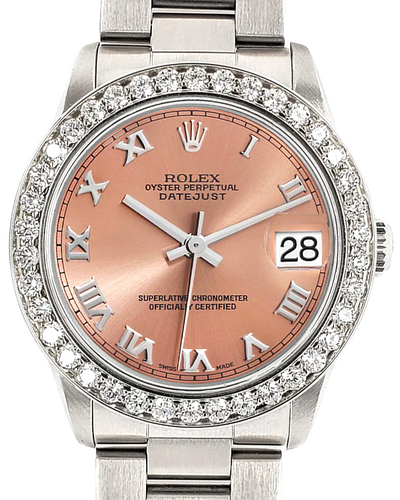 Rolex Datejust 31MM Salmon Dial Oyster Bracelet (68240)