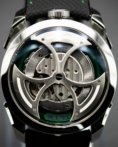2023 MB&F MAD 1 Edition Green 42MM Skeleton Dial Leather Strap (M.A.D. 1)