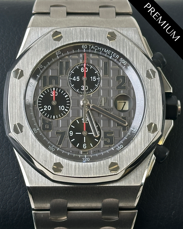 2011 Audemars Piguet Royal Oak Offshore Chronograph 42MM Grey Dial Titanium Bracelet (26170TI.OO.1000TI.01)