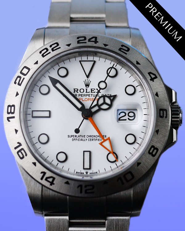 2024 Rolex Explorer II "Polar" 42MM White Dial Oyster Bracelet (226570)