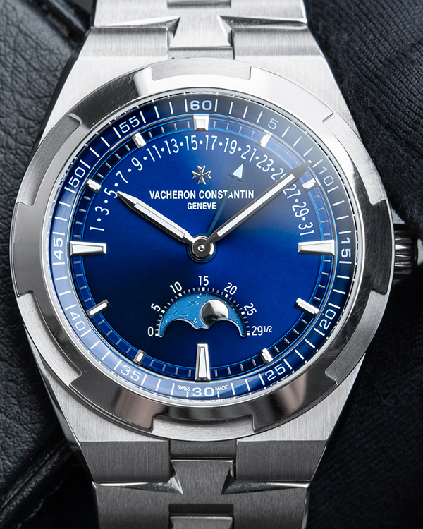 2023 Vacheron Constantin Overseas 41MM Blue Dial Steel Bracelet (4000V/210A-B911)