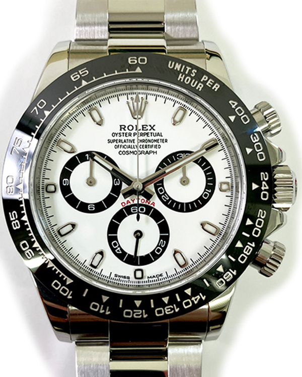 2017 Rolex Cosmograph Daytona "Panda" 40MM White Dial Oyster Bracelet (116500LN)